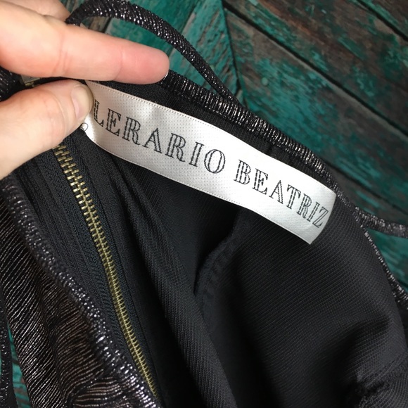 Lerario Beatriz Metallic Mini Dress - Picture 3 of 8